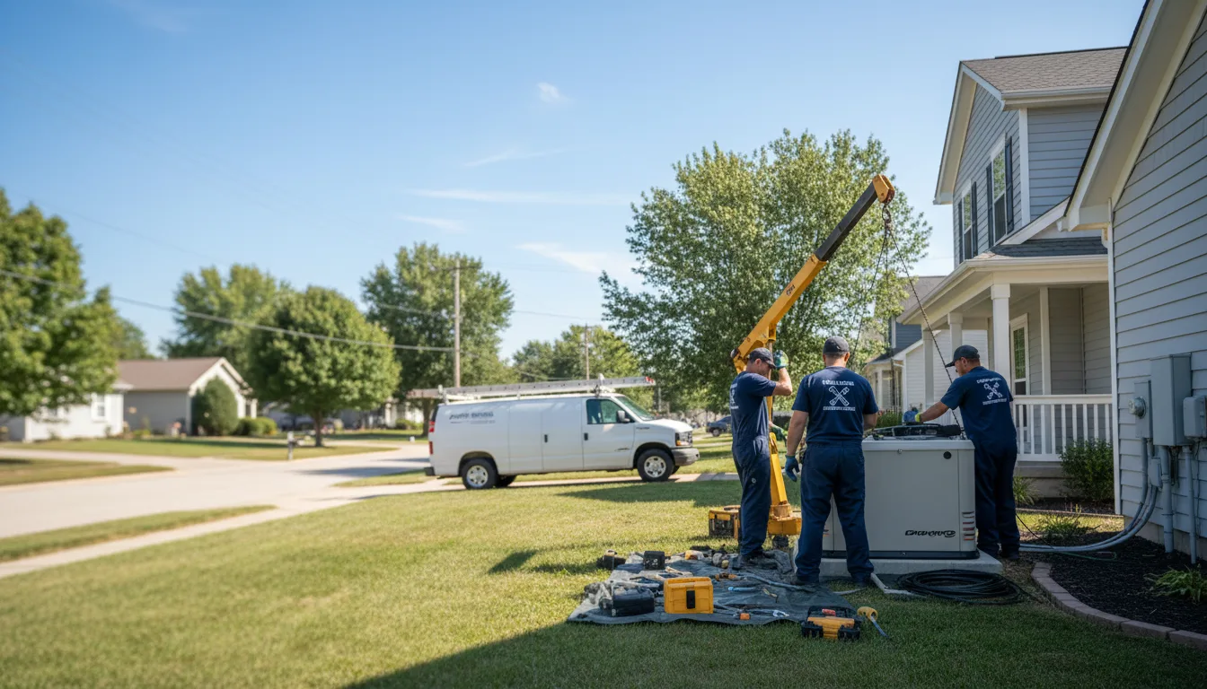 Generator Installation in Montgomery, MI near me